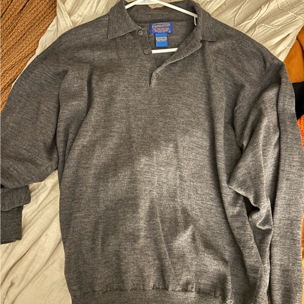 Pendleton Club Room collared sweater